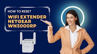 How to Reset Wifi Extender Netgear WN3000RP [upl. by Karwan]