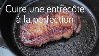 Cuire une entrecôte à la perfection [upl. by Craw]