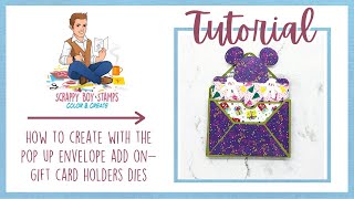 How To Create With The Pop Up Envelope Add On Gift Card Holders Dies [upl. by Aspia474]