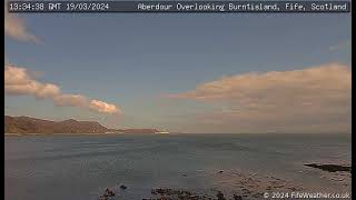 19 March 2024  Aberdour WeatherCam Timelapse [upl. by Ibmat409]