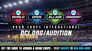 Dont Just Watch From the Sidelines This Summer March Drum Corps [upl. by Asenad345]