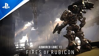 Armored Core VI Fires of Rubicon  Gameplay Trailer  PS5 amp PS4 Games [upl. by Harak]