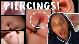 COMÓ CUIDAR UN PIERCING  QUELOIDE EN PIERCINGS  Kelly Mena [upl. by Imik]