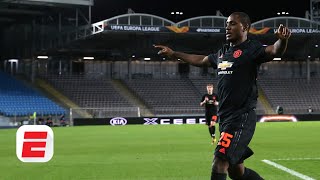 LASK vs Man United reaction Odion Ighalo playing fantastically well  Shaka Hislop  ESPN FC [upl. by Ahtimat]