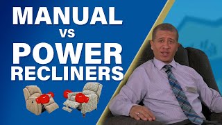 Manual vs Power Recliners Whats the Difference [upl. by Oiromed]