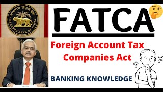 What is FATCA in Banking  FATCA CRSTINGIIN [upl. by Karlow]