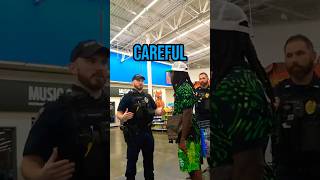 Kai Cenat Gets Kicked Out Of Walmart By Police 😭 [upl. by Kasey]