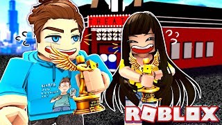 We STOLE A Bloxy Award From Inside a Theater Roblox [upl. by Bremer]