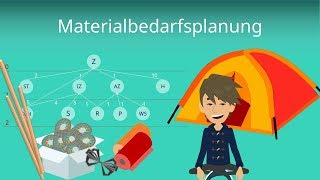 Materialbedarfsplanung  Bedarfsermittlung Erzeugnisstruktur durch Baukastenstückliste erfassen [upl. by Hermine]