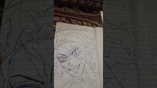 Muzan and yuriichi tsugikuni drawing anime from demon slayer [upl. by Aria]