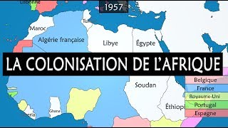 La colonisation de lAfrique  Résumé sur cartes [upl. by Annek614]