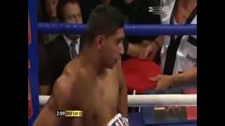 Amir Khan Knocked out in 30 seconds v Breidis Prescott Full Fight ko knockout [upl. by Supat]