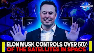 Elon Musk Now Controls 23 of All Satellites Orbiting Earth Should We Be Concerned [upl. by Terrel]