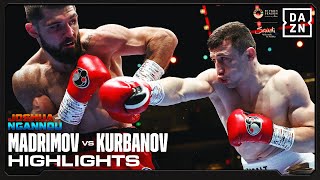 HIGHLIGHTS  Israil Madrimov vs Magomed Kurbanov Knockout Chaos [upl. by Erdnassak]