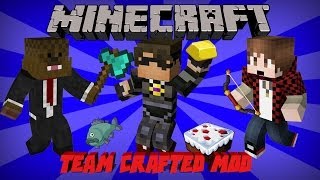 ☢ Minecraft Team Crafted Mod 164 wSkydoesminecraft ASFJerome Bajan Canadian in the mod [upl. by Adeys]