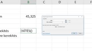 Kerekítés függvénnyel EXCELben  napiinfopercek  052 [upl. by Hiram]