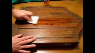 Restore Filthy Antique Wood and Furniture Fast and Simple [upl. by Francklyn]