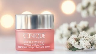 Clinique All About Eyes Rich  Product Review [upl. by Willtrude494]