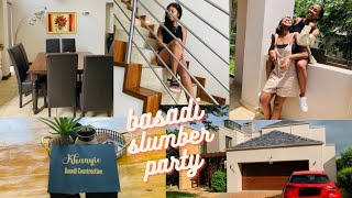 BASADI SLUMBER PARTY  CopperLeaf Golf Estate Centurion  House tour  Cocktails  SA Youtuber [upl. by Eyoj]