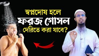 স্বপ্নদোষ হলে ফরজ গোসল দেরিতে করা যাবে শায়খ আহমাদুল্লাহ  Naseehah BD [upl. by Adnahsor]