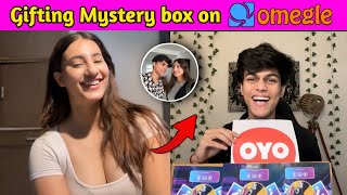 I Gifted Mystry Box TO MY LOVE I FOUND ON OMEGLE 😍  MET IN REAL LIFE [upl. by Paresh553]