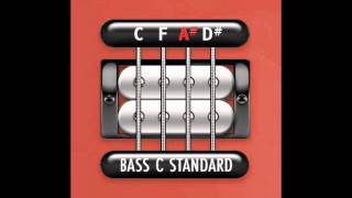 Perfect Guitar Tuner Bass C Standard  C F A D [upl. by Ruffi]