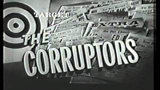 TARGET THE CORRUPTORS opening credits ABC newspaper drama [upl. by Rebane562]