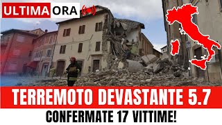 Sicilia Sconvolta dal Terremoto Morte e Distruzione nella Notte [upl. by Natanoj]