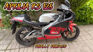 Aprilia rs 125 finally finished [upl. by Luigi]