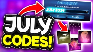 JULY Redeem Codes In Rocket League [upl. by Kwon647]