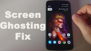 Android Screen Ghosting Fix LG V10 [upl. by Yelsna]