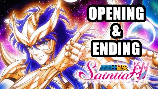 Saint Seiya Saintia Sho  Opening The Beatiful Brave  Ending Hohoemi no Resonance [upl. by Arreyt942]