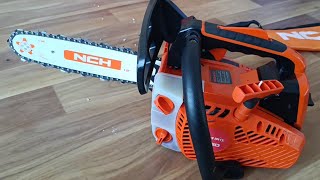 Small Chainsaw 25cc NCH  Unboxing  Demo [upl. by Lenni796]