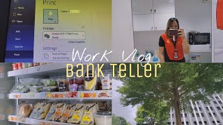 work vlog 🚎🕛 a day in my life  Bank Teller after work Lawson [upl. by Claresta369]