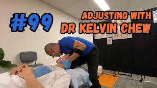 Adjusting with Dr Kelvin Chew 99  Find Balance with Chiropractic Care [upl. by Concoff617]