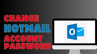 How To Change Hotmail Account Password [upl. by Elleron]