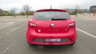 Seat Ibiza FR 14 TSI Performance Exhaust by Cobra Sport Exhausts [upl. by Gnem]