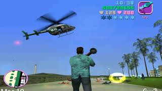 Grand Theft Auto Vice City  All Weapons [upl. by Yrrol]