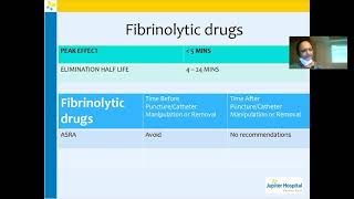 Neuraxial anaesthesia and anticoagulantsASRA guidelines  Dr Sarika Desai  Jupiter Hospital [upl. by Lynne]