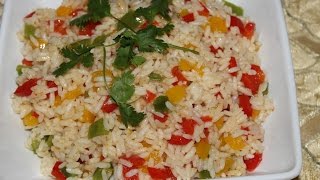 Salade de riz سلطة الارز بسيطة وراقية [upl. by Eehsar248]