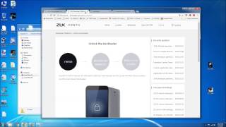 HOW TO Unlock Zuk Z2 bootloader amp Flash TWRP [upl. by Grindlay]