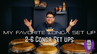 How to Set up 26 Conga Drums [upl. by Morly]