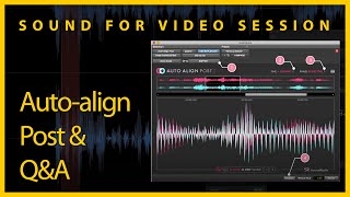 Sound for Video Session — Auto Align Post 2 amp QampA [upl. by Nigem559]