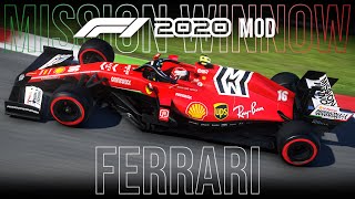 F1 2020  Mission Winnow Ferrari Full Team Mod [upl. by Atinram111]