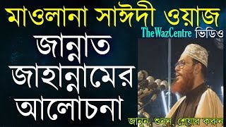 Bangla Waz by Maulana Saidi জান্নাত জাহান্নামের আলোচনা full video [upl. by Vokay]