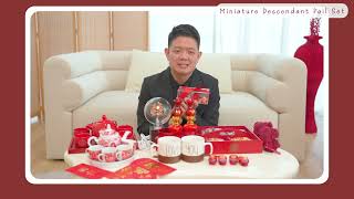 Meanings behind items from Guo Da Li  Betrothal  Singapore Chinese Wedding [upl. by Analos138]