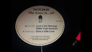 NOOKIE – GIVE A LITTLE LOVE – ABSOLUTE 2 RECORDS – 1992 – CAT ABS 005 DJ [upl. by Tnairb787]