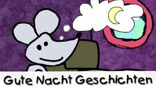 😴 Gute Nacht Geschichte Die Maus im Mond  Geschichten für Kinder [upl. by Aloiv]