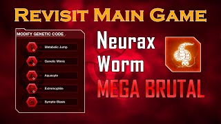 Plague Inc Evolved Neurax Worm  Mega Brutal  2022  With Genes [upl. by Dawn]