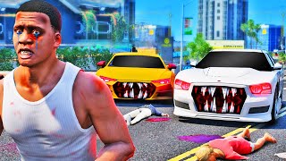 FRANKLINS CURSED CAR WILL END GTA 5 Mods [upl. by Kcirret]